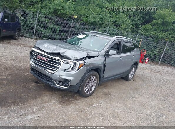3GKALVEG1PL225592 2023 GMC TERRAIN Gray Передня ліва чверть