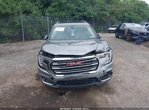 3GKALVEG1PL225592 2023 GMC TERRAIN Gray Вид щитка приладів
