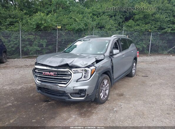 3GKALVEG1PL225592 2023 GMC TERRAIN Gray Вид спереду