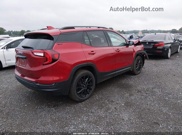 3GKALVEG1RL266517 2024 GMC TERRAIN Red Հետևի աջ