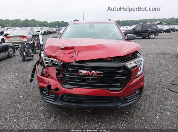 3GKALVEG1RL266517 2024 GMC TERRAIN Red Սարքավորումների վահանակի տեսք