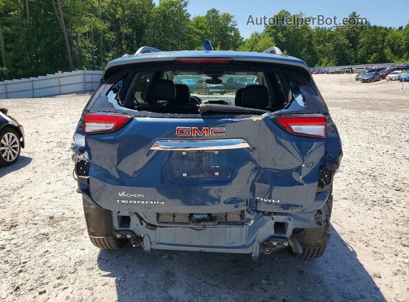 3GKALVEG2RL256109 2024 GMC TERRAIN Blue Հետևի տեսք