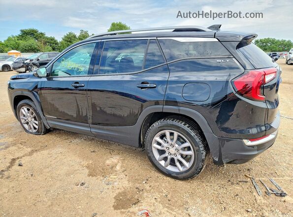 3GKALVEG2RL306541 2024 GMC TERRAIN Black უკანა მარცხენა