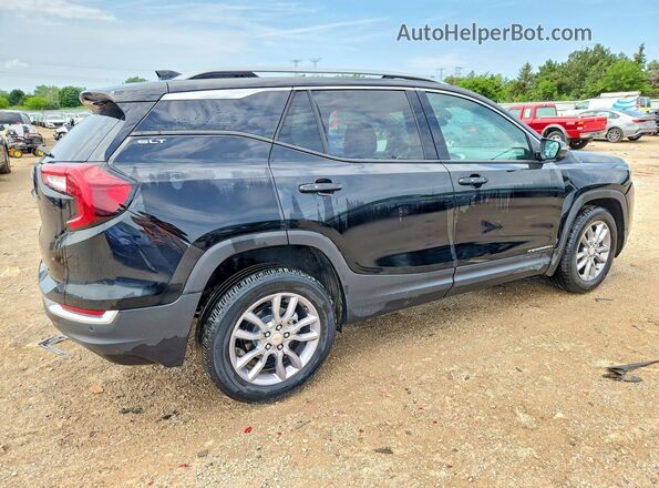 3GKALVEG2RL306541 2024 GMC TERRAIN Black უკანა მარჯვენა