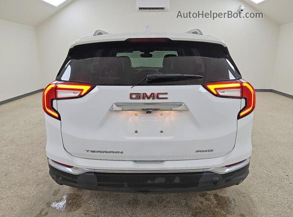 3GKALVEG3PL158428 2023 GMC TERRAIN White Հետևի տեսք