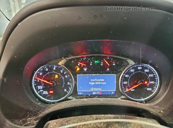 3GKALVEG3PL187217 2023 GMC TERRAIN Blue Widok zestawu wskaźników