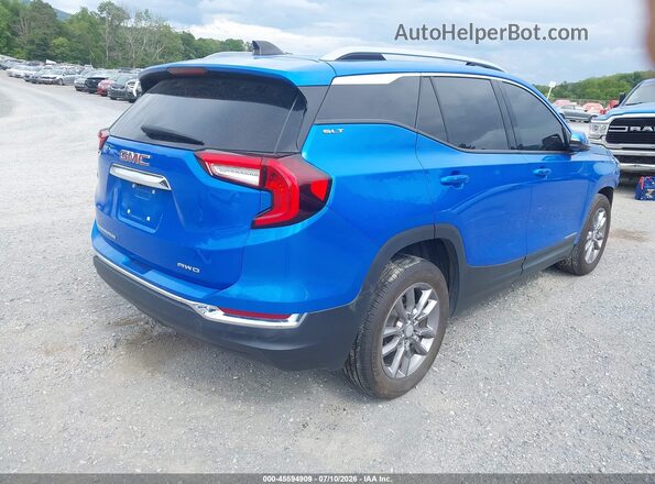 3GKALVEG3RL232630 2024 GMC TERRAIN Blue Rear right