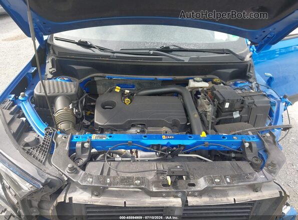 3GKALVEG3RL232630 2024 GMC TERRAIN Blue Rear view