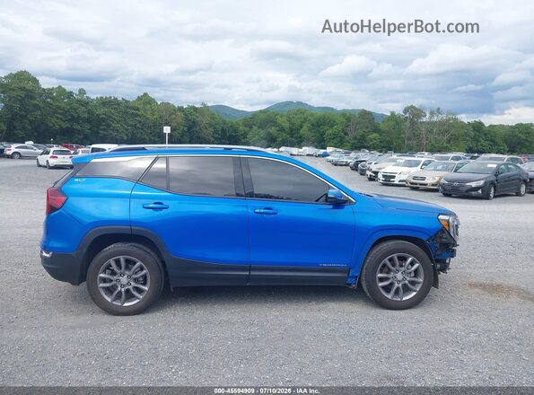3GKALVEG3RL232630 2024 GMC TERRAIN Blue 360 interior view