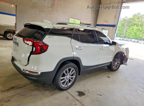 3GKALVEG5PL138228 2023 GMC TERRAIN Белый Задняя правая четверть