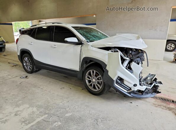 3GKALVEG5PL138228 2023 GMC TERRAIN Белый Передняя правая четверть