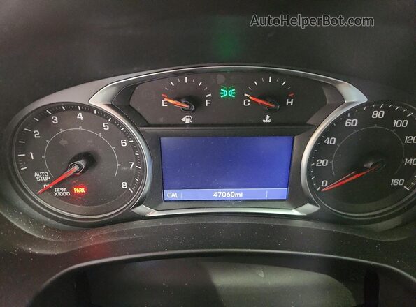 3GKALVEG5PL138228 2023 GMC TERRAIN Белый Вид щитка приборов
