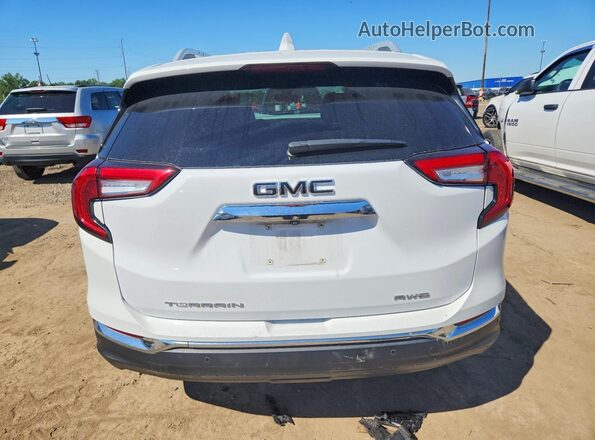 3GKALVEG5PL231430 2023 GMC TERRAIN White უკანა ხედი