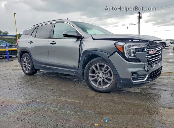 3GKALVEG6RL188073 2024 GMC TERRAIN Серый Передняя правая четверть