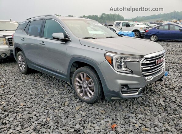 3GKALVEG7PL158402 2023 GMC TERRAIN Silver Передня права чверть