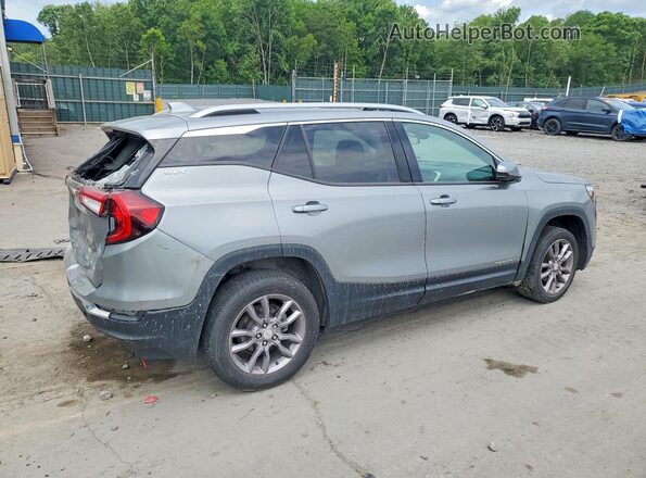 3GKALVEG7PL158402 2023 GMC TERRAIN Silver Задня права чверть