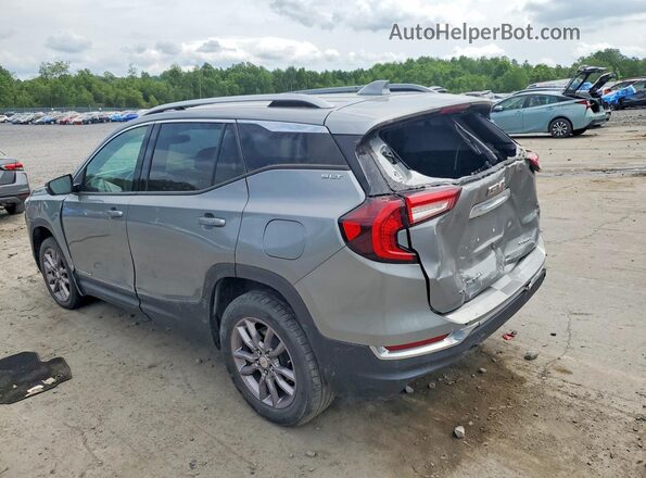 3GKALVEG7PL158402 2023 GMC TERRAIN Silver Задня ліва чверть