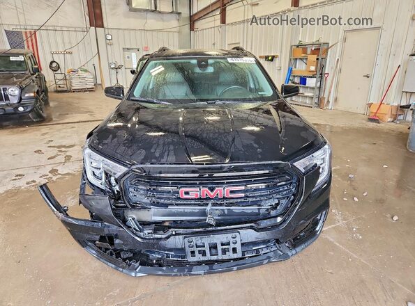 3GKALVEG7PL204505 2023 GMC TERRAIN Черный Вид спереди