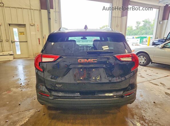 3GKALVEG7PL204505 2023 GMC TERRAIN Черный Вид сзади