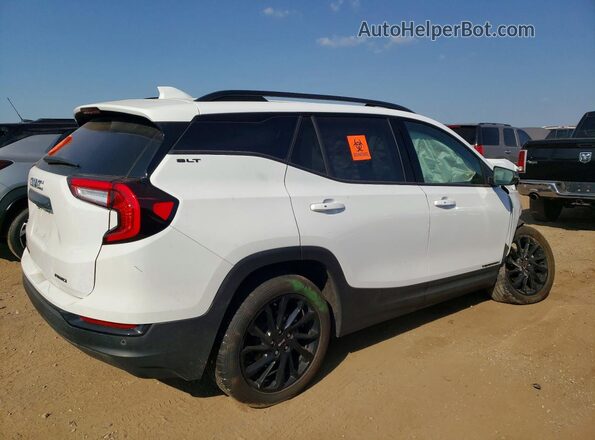 3GKALVEG7RL386788 2024 GMC TERRAIN White Задня права чверть