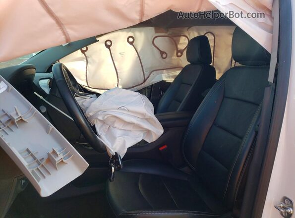 3GKALVEG7RL386788 2024 GMC TERRAIN White Вид салону спереду