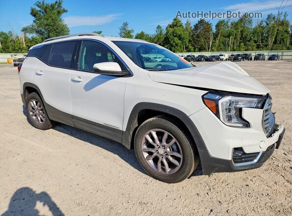 3GKALVEG8PL268455 2023 GMC TERRAIN White Передня права чверть