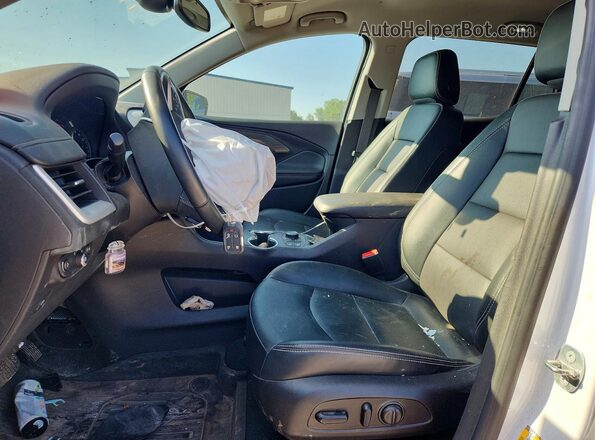 3GKALVEG8PL268455 2023 GMC TERRAIN White Вид салону спереду