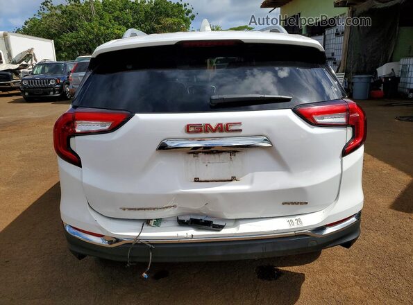 3GKALVEG8RL222921 2024 GMC TERRAIN White Հետևի տեսք