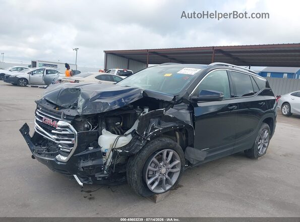 3GKALVEG8RL224541 2024 GMC TERRAIN Black Առջևի ձախ երեք քառորդ տեսարան