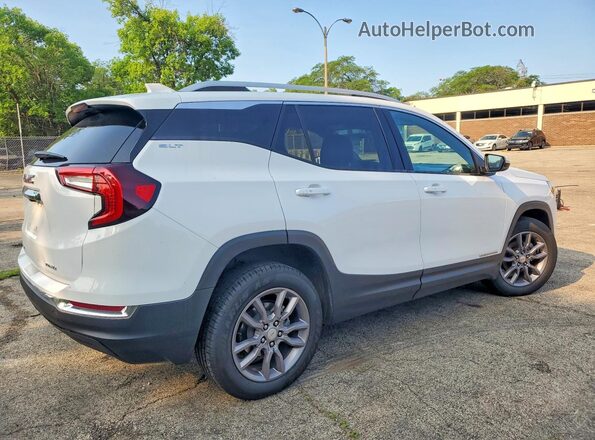 3GKALVEG8RL379154 2024 GMC TERRAIN White Задня права чверть