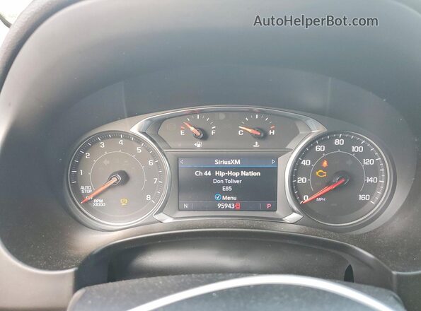 3GKALVEG8RL379154 2024 GMC TERRAIN White Вид щитка приладів