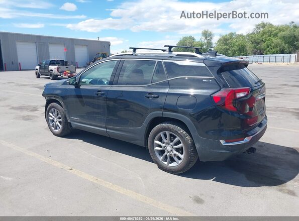 3GKALVEGXRL216506 2024 GMC TERRAIN Black Rear left
