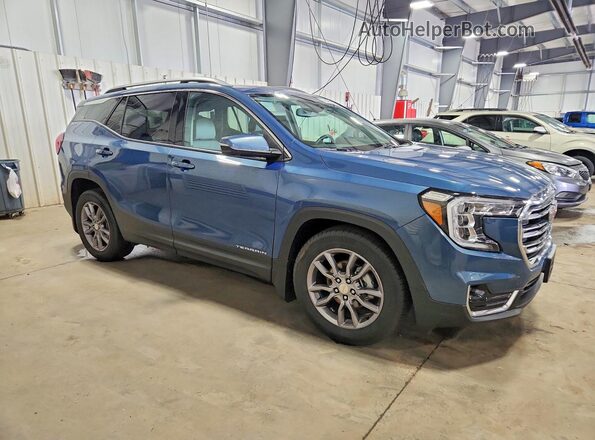3GKALVEGXRL401543 2024 GMC TERRAIN Blue Przód prawy