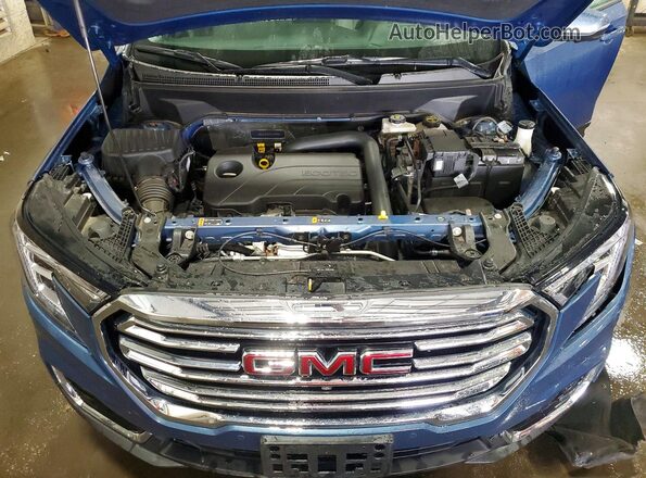 3GKALVEGXRL401543 2024 GMC TERRAIN Blue Widok wnętrza z tyłu