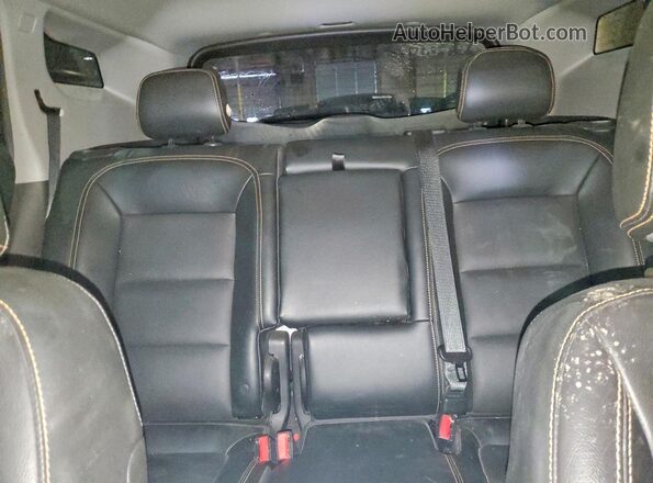 3GKALVEV0JL262767 2018 GMC TERRAIN Black უკანა სავარძლების ხედი