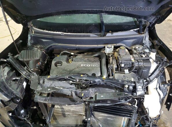 3GKALVEV0JL262767 2018 GMC TERRAIN Black ძრავის განყოფილების ხედი