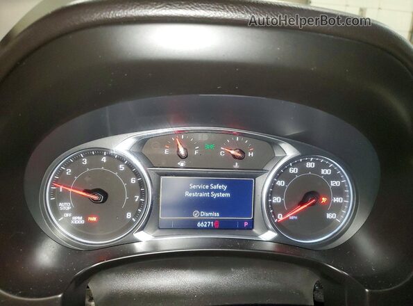 3GKALVEV0KL247509 2019 GMC TERRAIN Black Widok zestawu wskaźników