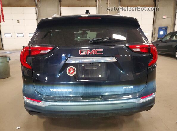 3GKALVEV0KL247509 2019 GMC TERRAIN Black Widok z tyłu