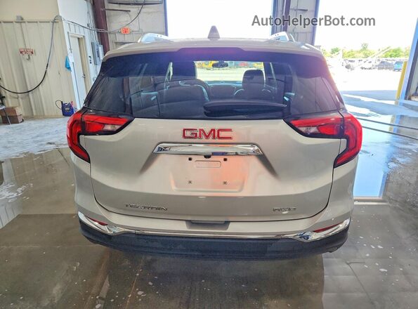 3GKALVEV0KL314304 2019 GMC TERRAIN Silver Widok z tyłu