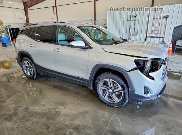 3GKALVEV0KL314304 2019 GMC TERRAIN Silver Przód prawy