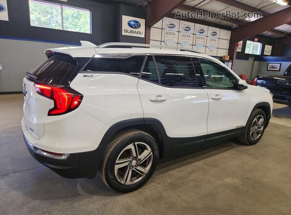 3GKALVEV0LL103542 2020 GMC TERRAIN Белый Задняя правая четверть