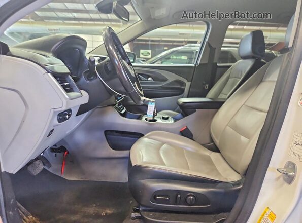 3GKALVEV0LL103542 2020 GMC TERRAIN Белый Вид салона спереди