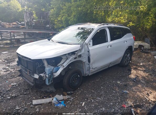 3GKALVEV0LL164289 2020 GMC TERRAIN Белый Передняя левая четверть