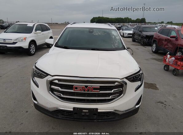 3GKALVEV0LL207724 2020 GMC TERRAIN White Front view