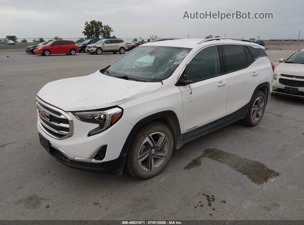3GKALVEV0LL207724 2020 GMC TERRAIN White Front left