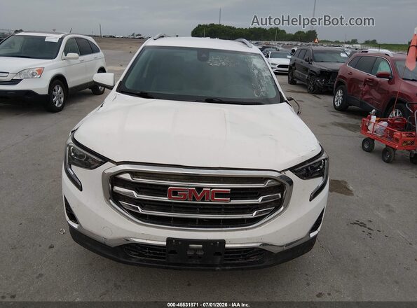 3GKALVEV0LL207724 2020 GMC TERRAIN White Instrument cluster view