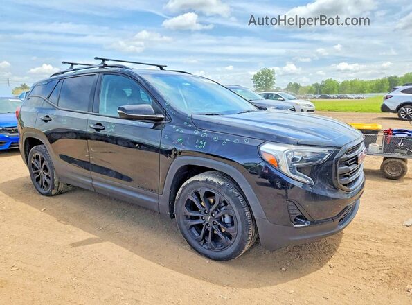 3GKALVEV0LL249195 2020 GMC TERRAIN Black Front right