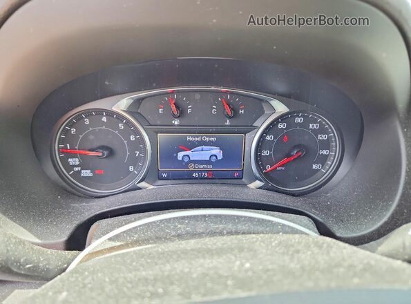 3GKALVEV0LL249195 2020 GMC TERRAIN Black Instrument cluster view