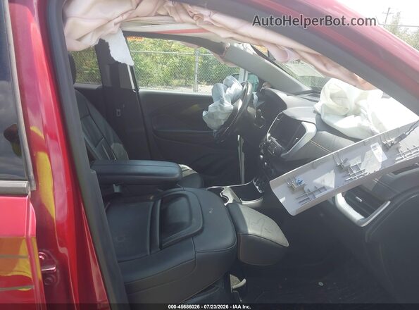 3GKALVEV0LL253263 2020 GMC TERRAIN Red Вид салону спереду