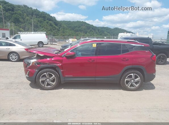 3GKALVEV0LL253263 2020 GMC TERRAIN Red Вид задньої частини салону